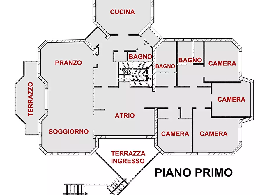 Immagine 48 di Villa in vendita  in Via Fratelli Bandiera a Nerviano