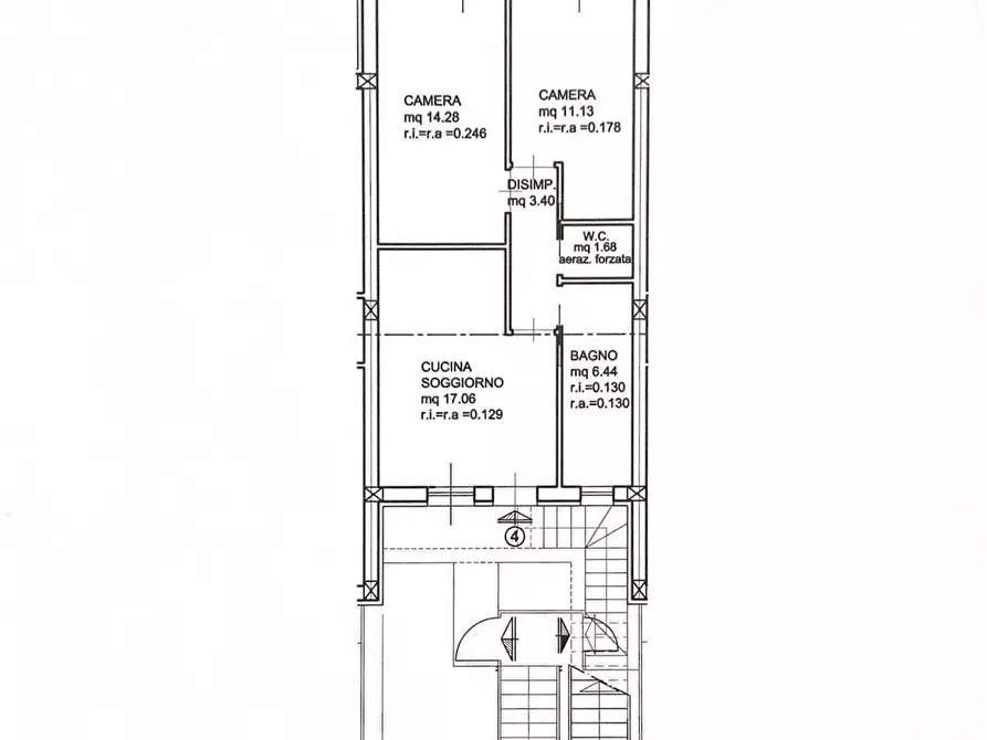Immagine 22 di Trilocale in vendita  in Via XXIV Maggio 140 a Novafeltria