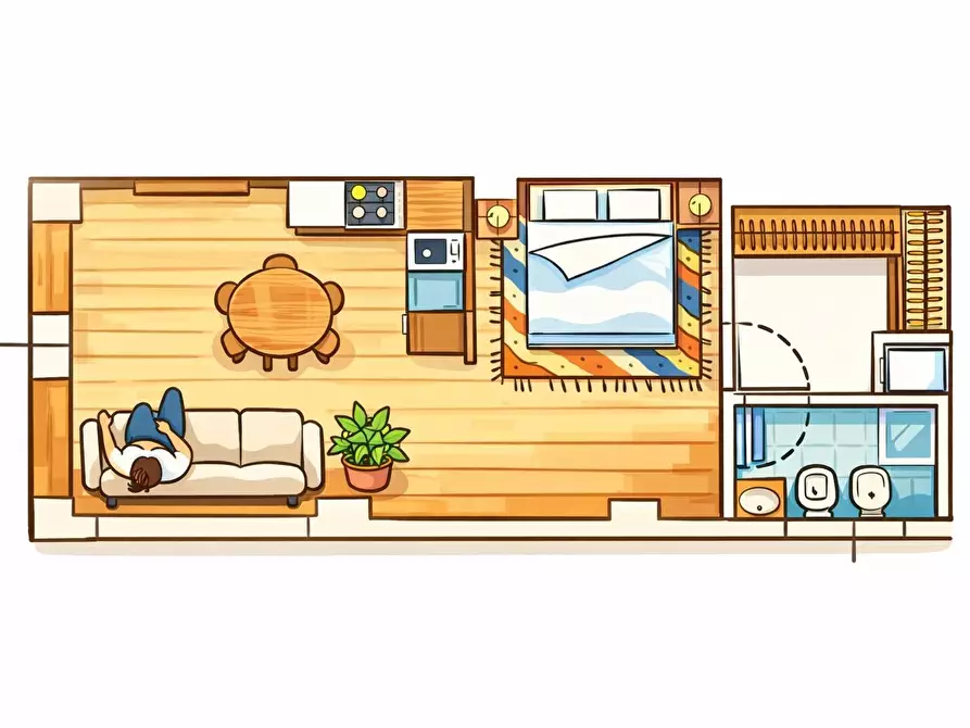 Immagine 3 di Monolocale in vendita  a Bellaria-Igea Marina