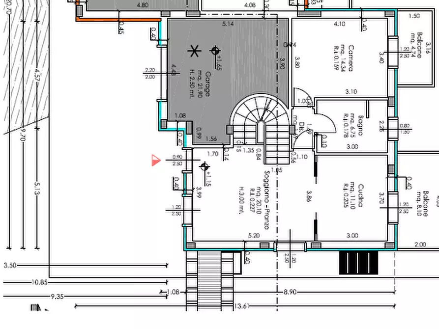 Immagine 16 di Casa bifamiliare in vendita  a Rimini