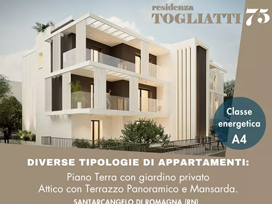 Immagine 1 di Appartamento in vendita  in Via Palmiro Togliatti 75 a Santarcangelo Di Romagna