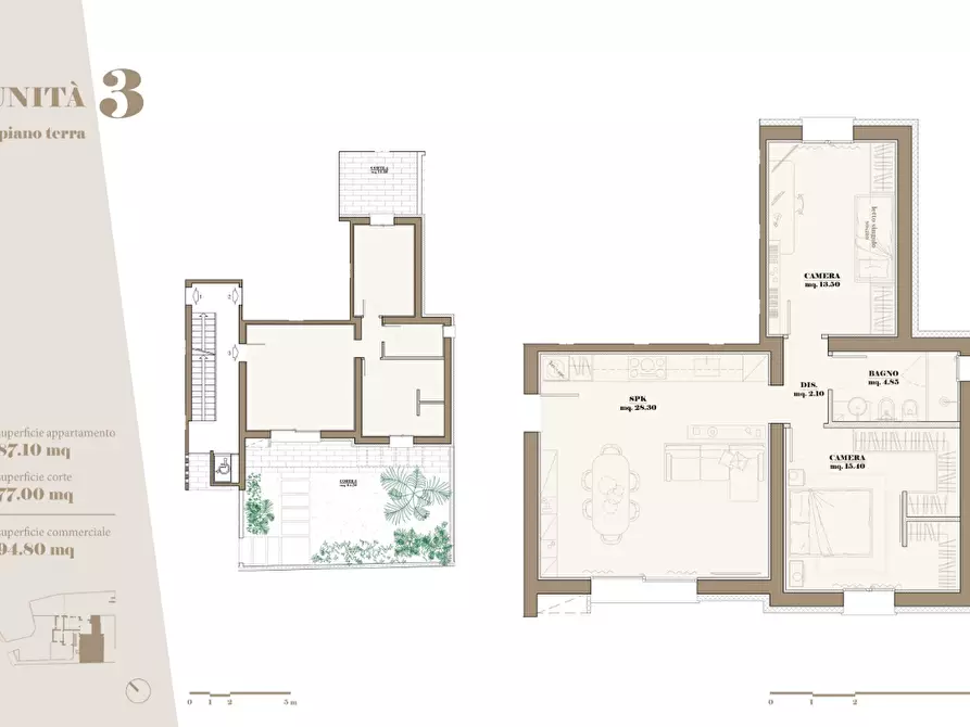 Immagine 9 di Trilocale in vendita  in Via Palmiro Togliatti 75 a Santarcangelo Di Romagna