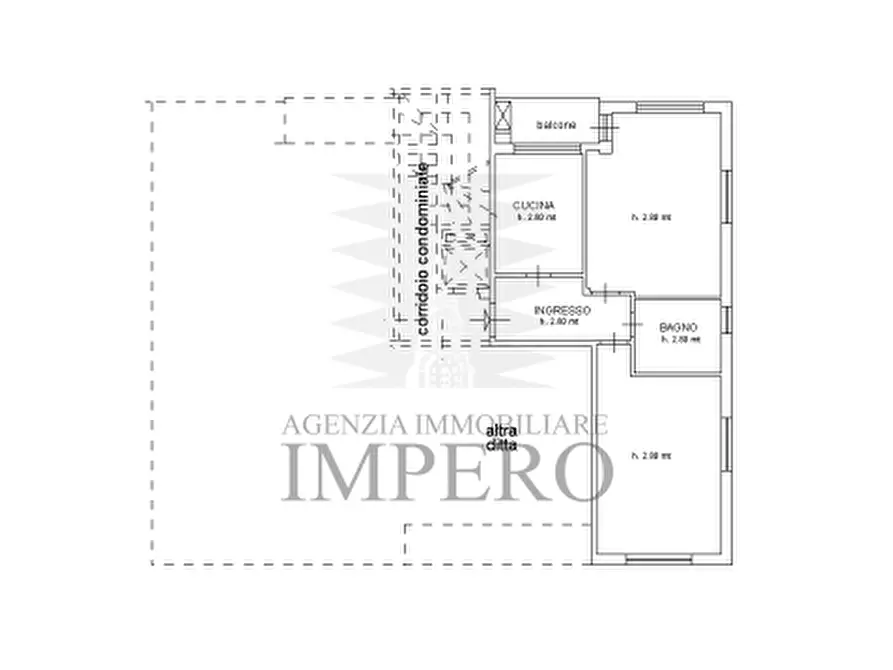 Immagine 12 di Trilocale in vendita  in Via Vittorio Emanuele II 321 a Bordighera