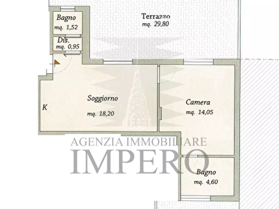 Immagine 3 di Bilocale in vendita  in Passaggio Trento Trieste 39 a Ventimiglia