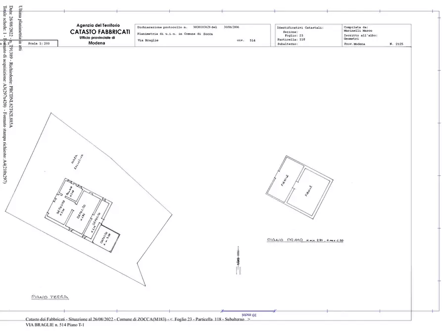 Immagine 32 di Rustico / casale in vendita  in Via Braglie 500 a Zocca