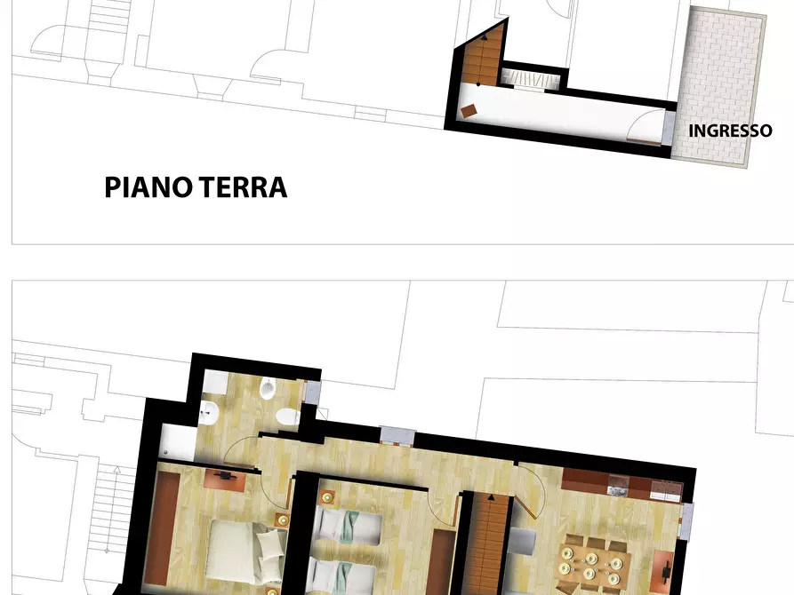 Immagine 24 di Appartamento in vendita  in Via Cimoncino 1091 a Fanano