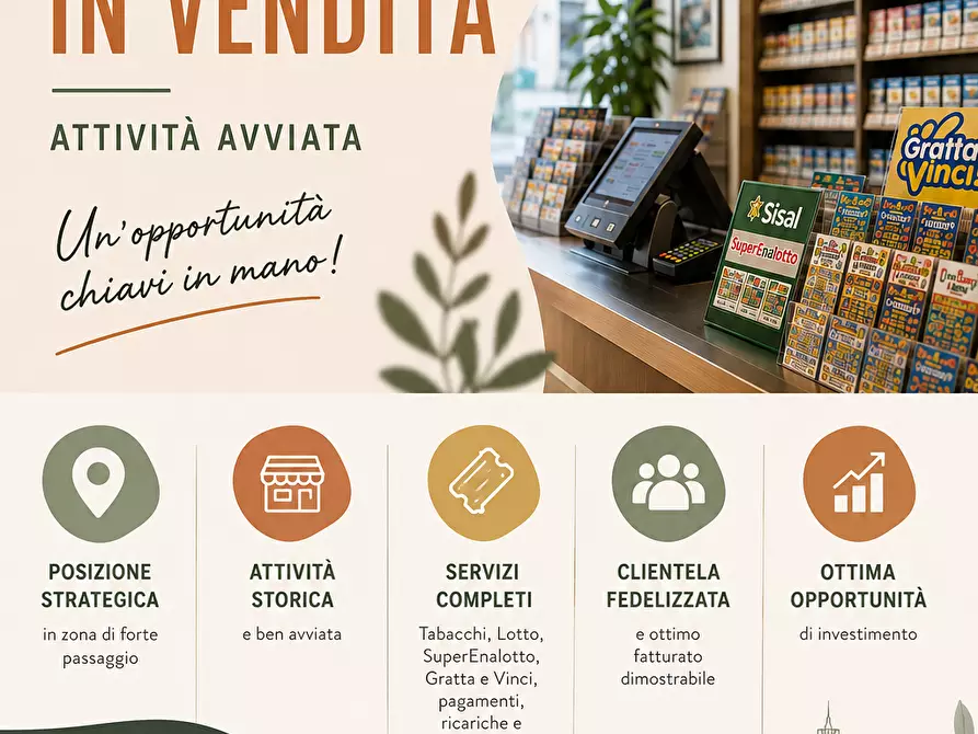 Immagine 1 di Tabaccheria in vendita  a Bologna