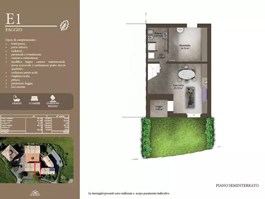 Immagine 5 di Terratetto in vendita  in Via Aia Marcucci 11 a Pennabilli