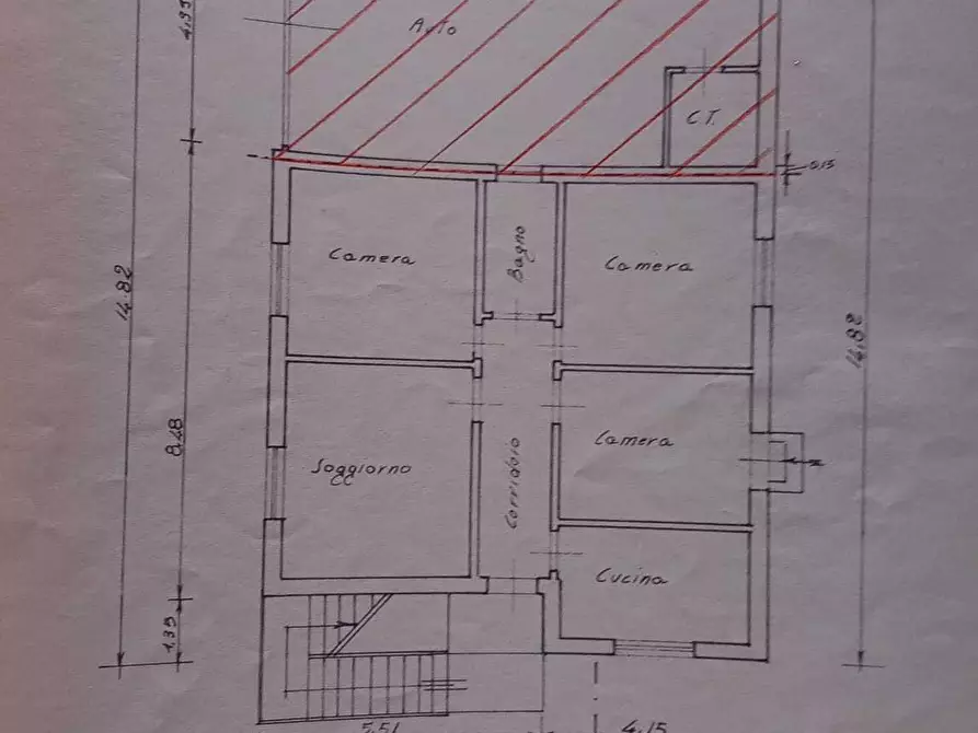 Immagine 23 di Porzione di casa in vendita  in Viale Veneto 113 a Riccione