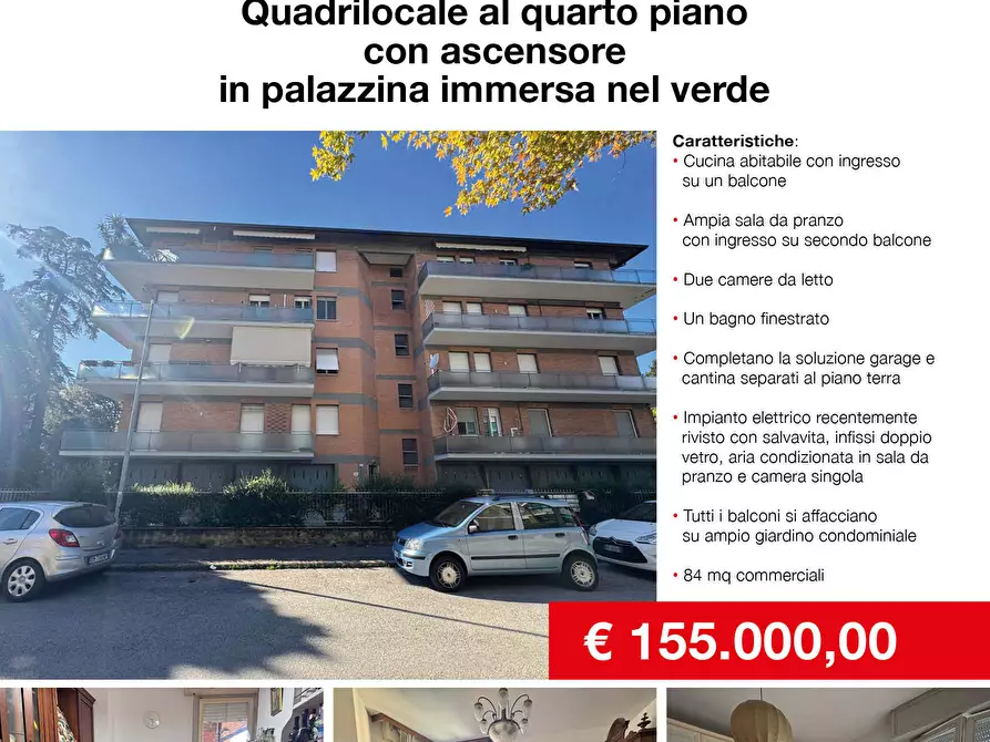 Immagine 1 di Quadrilocale in vendita  in Via degli Spalti 16 a Forli'