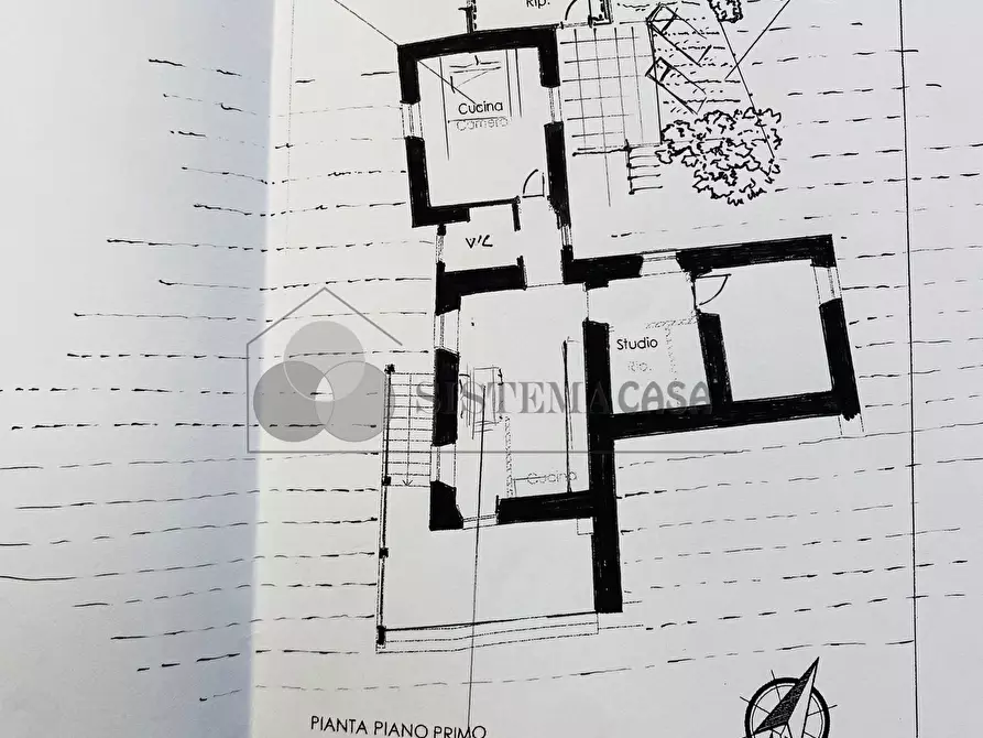 Immagine 35 di Porzione di casa in vendita  in via pegui 1 a Calice Al Cornoviglio