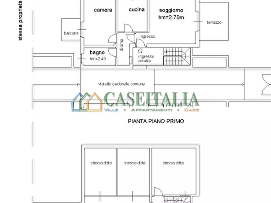 Immagine 3 di Trilocale in vendita  in Via Faran 6 a Rosta