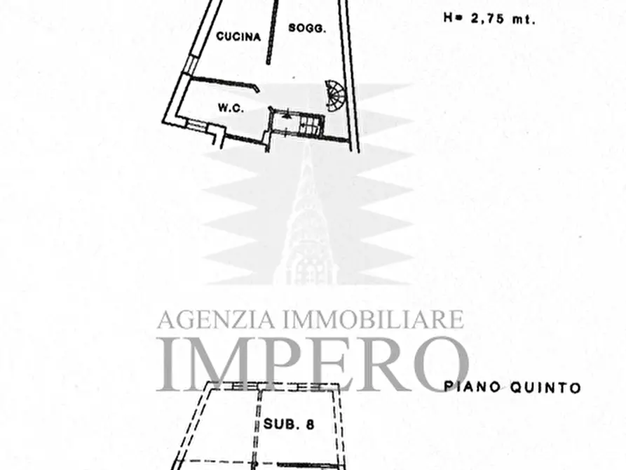 Immagine 20 di Trilocale in vendita  in Piazza Colletta 3 a Ventimiglia