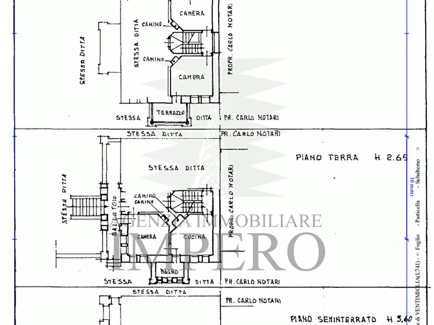 Immagine 71 di Villa in vendita  in Corso Nizza 37 a Ventimiglia