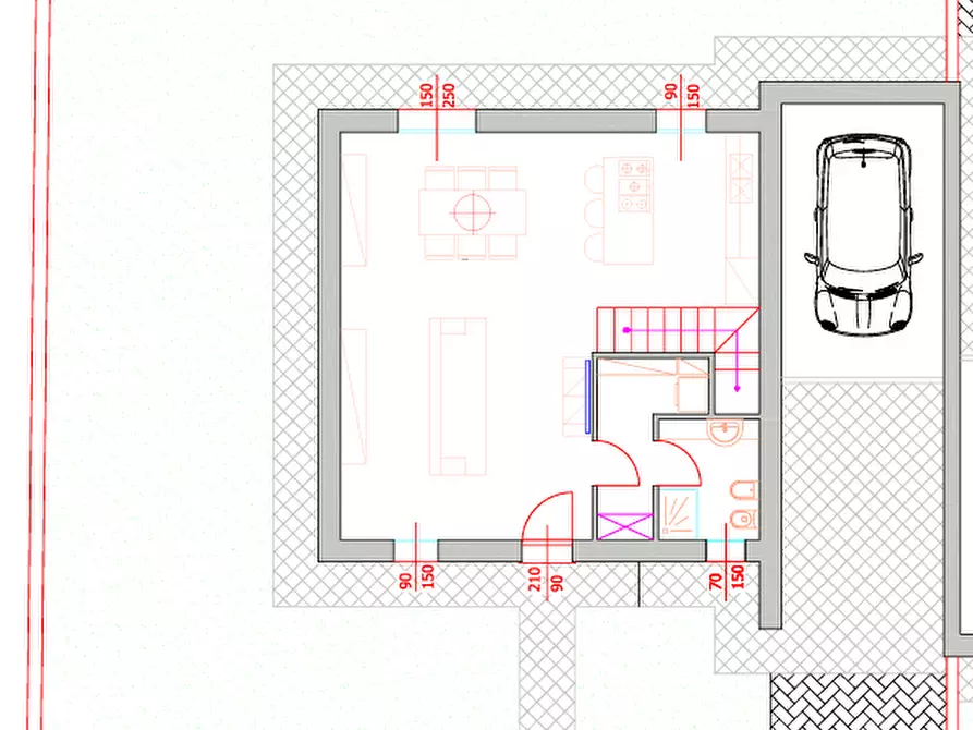 Immagine 2 di Villa in vendita  in Strada Provinciale Traversetolo 246 a Parma