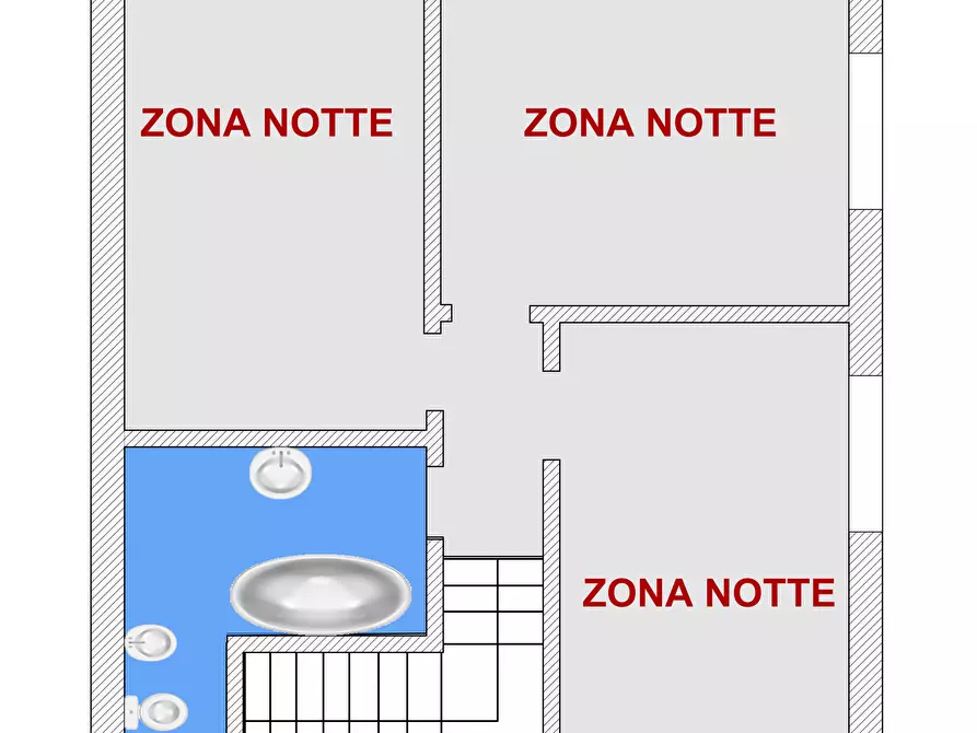 Immagine 44 di Villetta a schiera in vendita  in Via Cesare Battisti a Nerviano