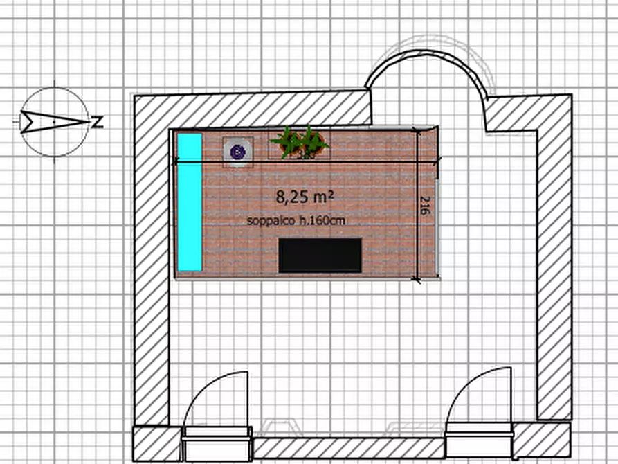 Immagine 17 di Casa semindipendente in vendita  a Arcola