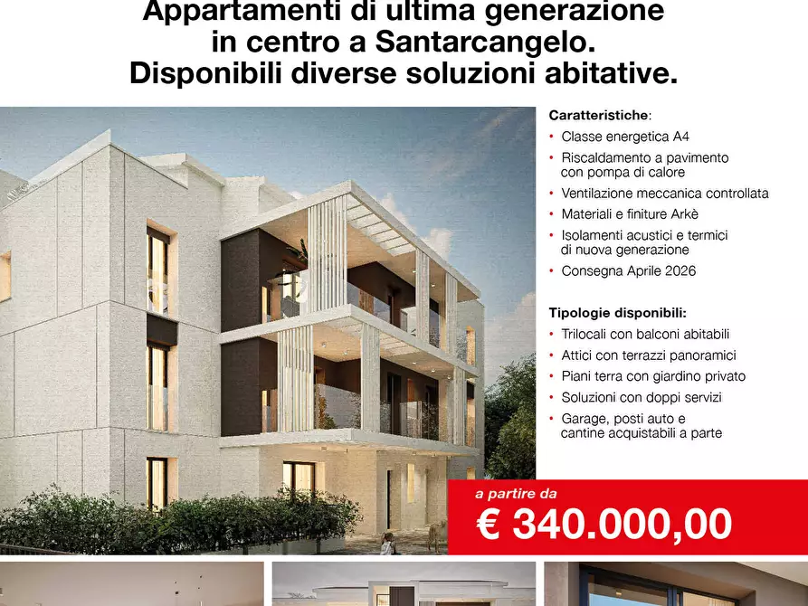 Immagine 10 di Appartamento in vendita  in Via Palmiro Togliatti 75 a Santarcangelo Di Romagna