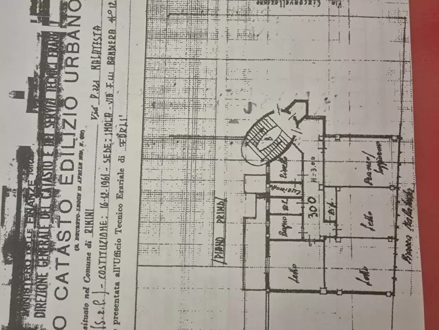 Immagine 15 di Quadrilocale in vendita  in Piazza Malatesta 21 a Rimini