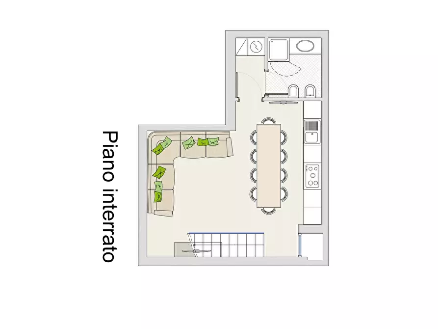 Immagine 30 di Villetta a schiera in vendita  in Via Rigardara 11 a Coriano