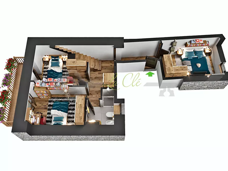 Immagine 5 di Rustico / casale in vendita  a Morgex