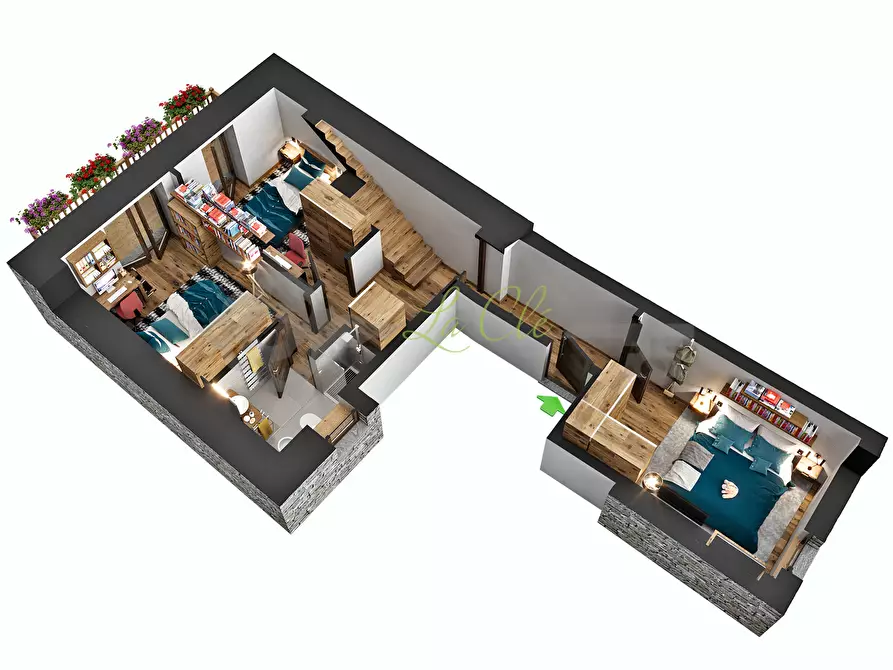 Immagine 6 di Rustico / casale in vendita  a Morgex