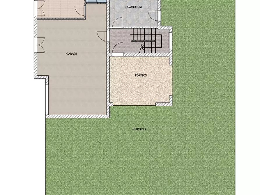 Immagine 21 di Porzione di casa in vendita  in Via San Lorenzo 46 a Castelnuovo Rangone