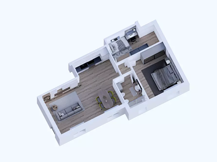 Immagine 12 di Trilocale in vendita  a Rovigo