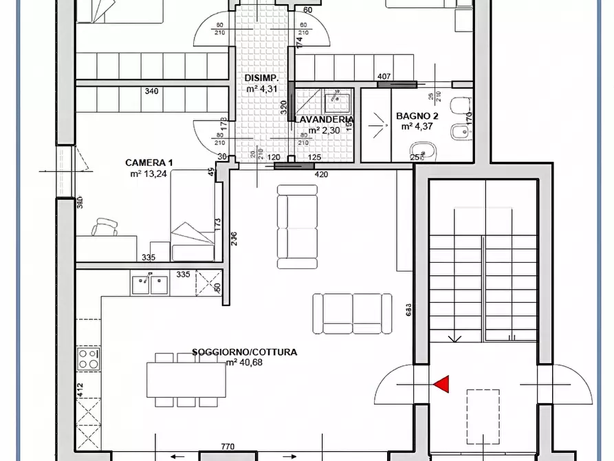 Immagine 12 di Quadrilocale in vendita  in RONCADELLE - CENTRO a Roncadelle