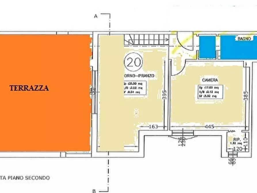 Immagine 13 di Bilocale in vendita  in Via delle Ville Prima a Lucca