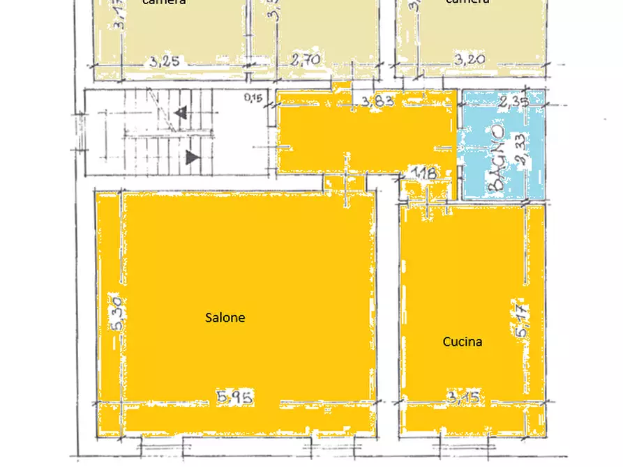 Immagine 16 di Quadrilocale in affitto  a Lucca