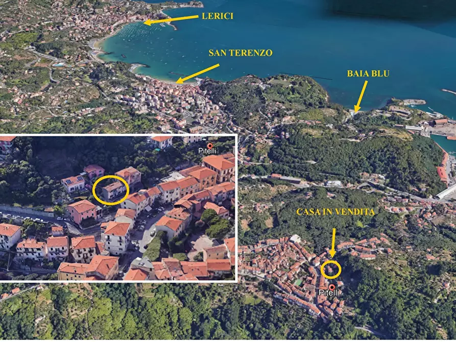 Immagine 3 di Porzione di casa in vendita  in Via Umberto Biancamano 88 a La Spezia