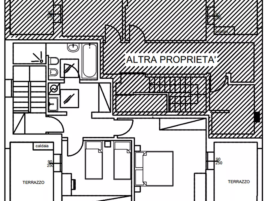 Immagine 6 di Trilocale in vendita  in Via Marecchiese 189 a Verucchio