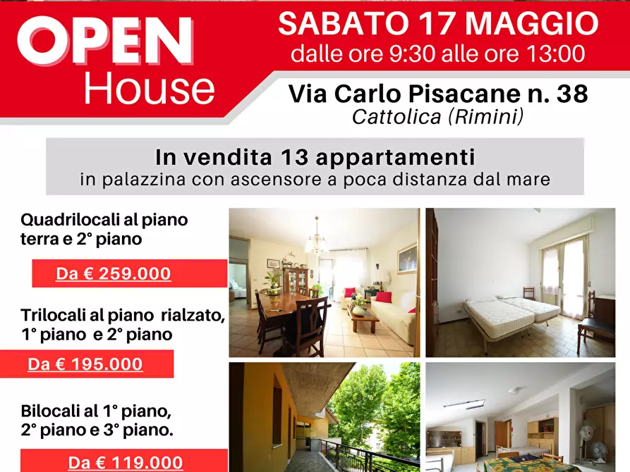 Immagine 2 di Monolocale in vendita  in Via C. Pisacane 38 a Cattolica