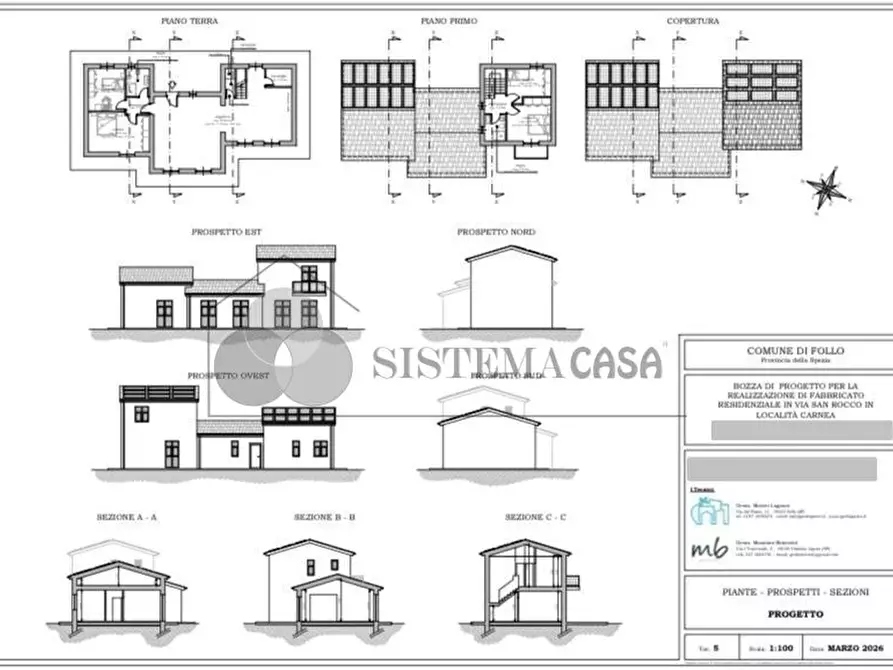 Immagine 5 di Casa indipendente in vendita  a Follo