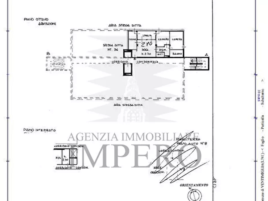 Immagine 13 di Quadrilocale in vendita  in Via San Secondo 13 a Ventimiglia