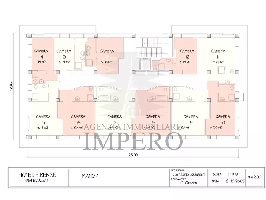 Immagine 81 di Albergo/B&B/Residence in vendita  in via regina margherita 97 a San Remo