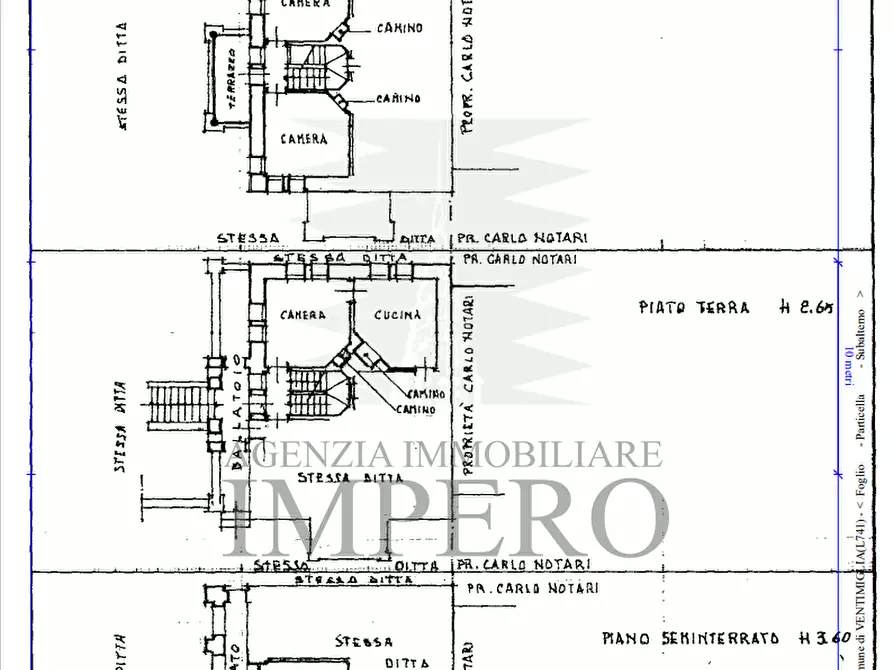 Immagine 73 di Villa in vendita  in Corso Nizza 37 a Ventimiglia