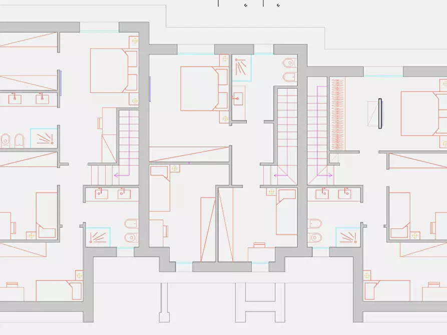 Immagine 9 di Casa trifamiliare in vendita  in Strada Martinella 180 a Parma
