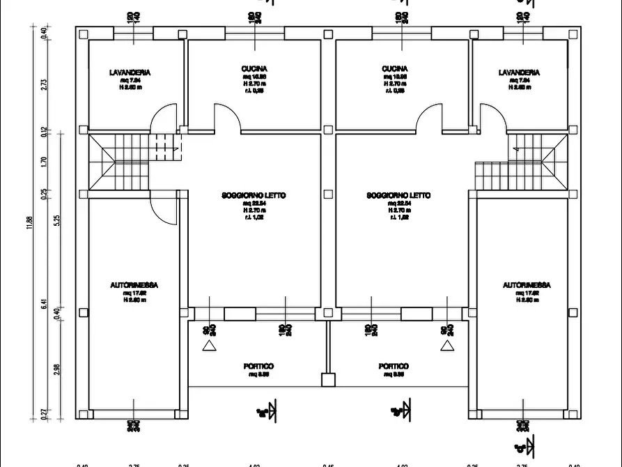 Immagine 13 di Casa bifamiliare in vendita  in Via Gina Romani 15 a Parma