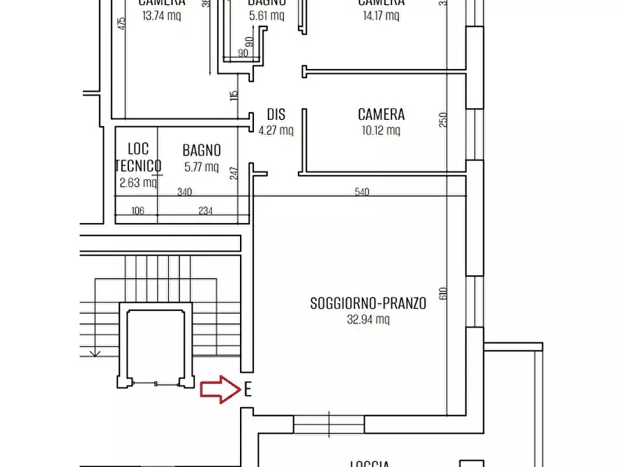 Immagine 3 di Quadrilocale in vendita  in Via Socrate a Nonantola