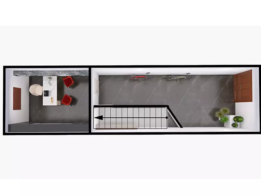 Immagine 3 di Bilocale in vendita  in castelmaraldo 17 a Modena