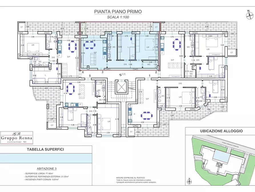 Immagine 9 di Trilocale in vendita  in contrada  verdazzo a Locorotondo