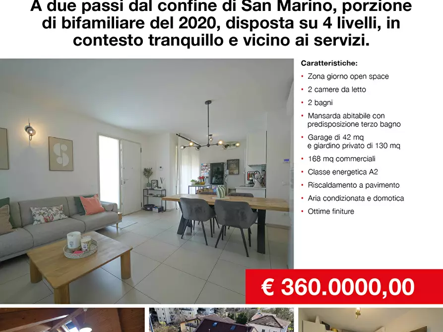 Immagine 23 di Villetta a schiera in vendita  a Rimini