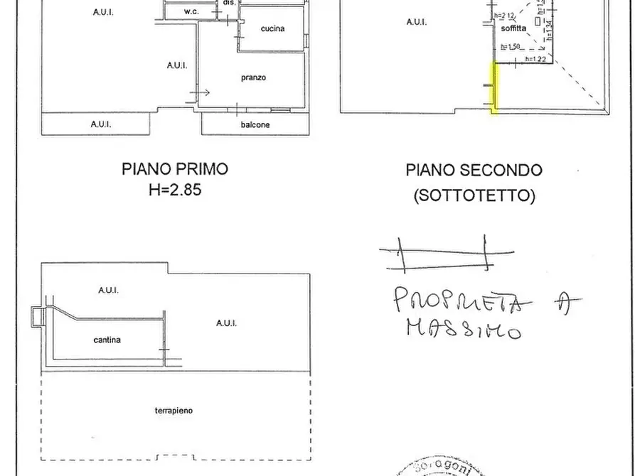 Immagine 18 di Trilocale in vendita  in Via Caduti in Guerra 2/A a Santarcangelo Di Romagna