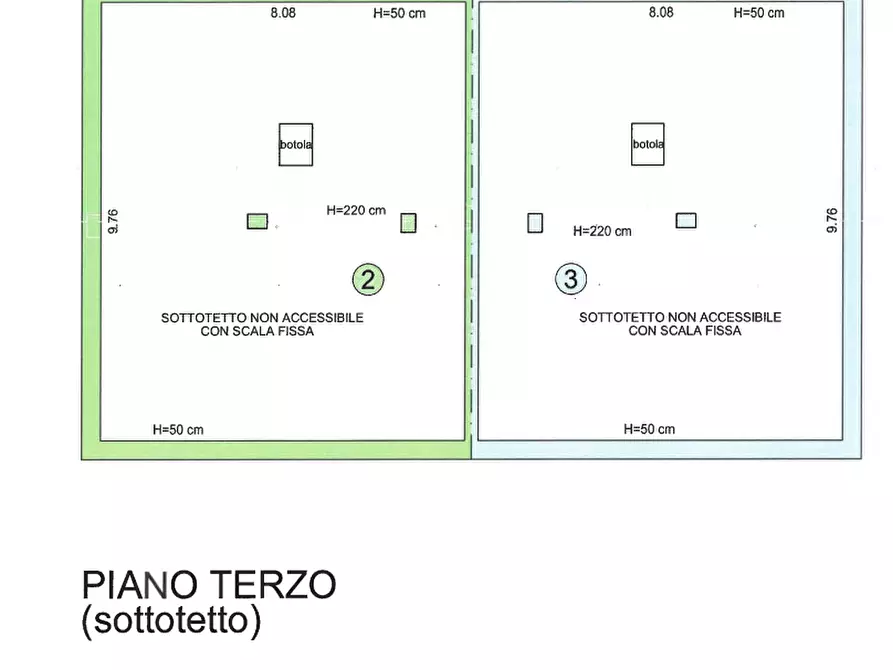 Immagine 4 di Trilocale in vendita  a San Mauro Pascoli