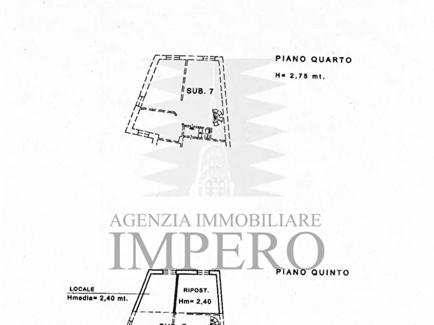 Immagine 21 di Trilocale in vendita  in Piazza Colletta 3 a Ventimiglia