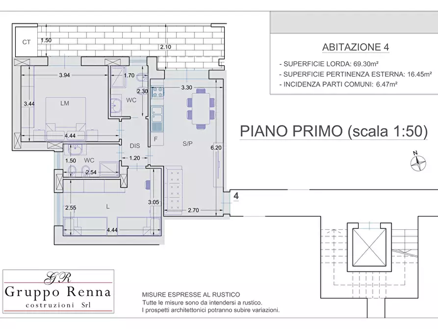 Immagine 10 di Trilocale in vendita  in contrada  verdazzo a Locorotondo