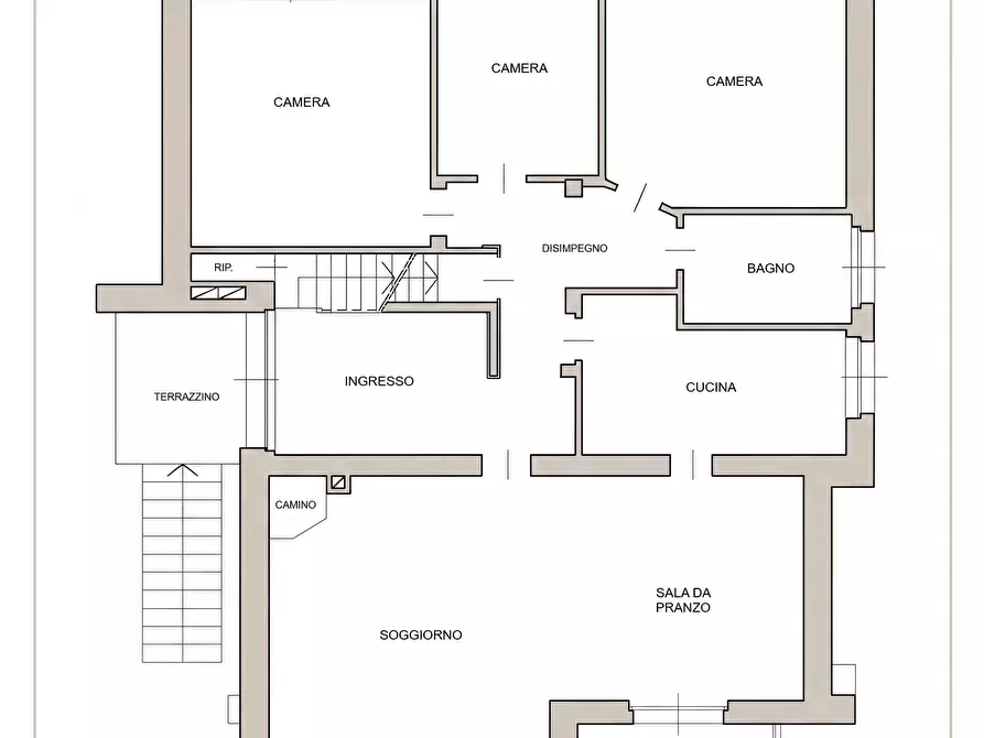 Immagine 19 di Casa indipendente in vendita  in Via Triumplina 208 a Brescia