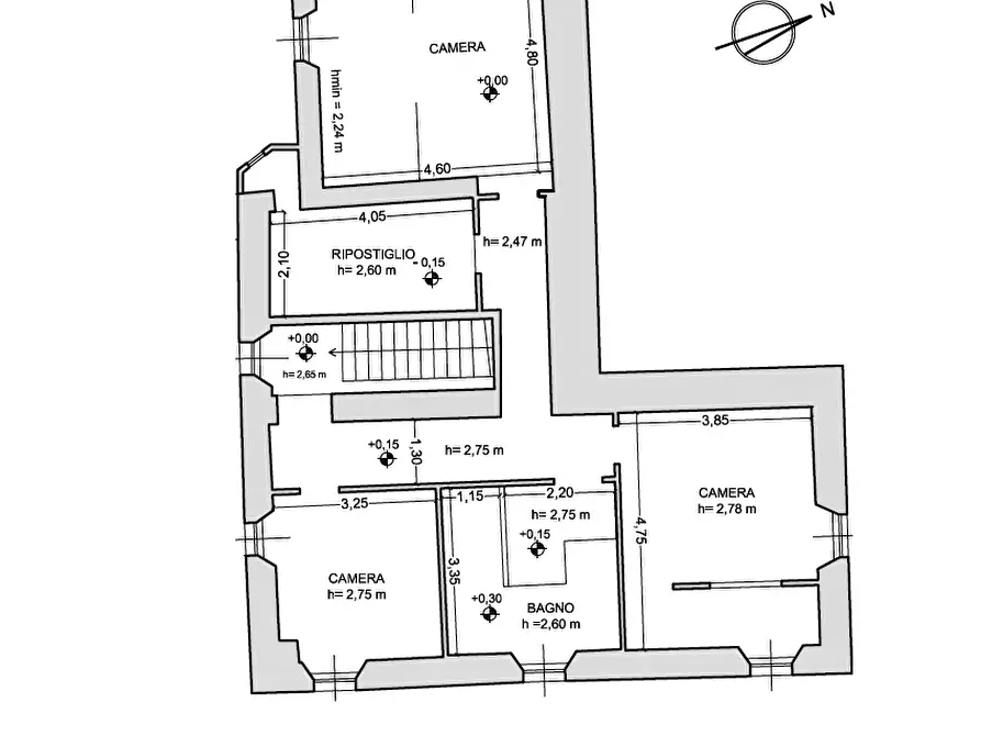 Immagine 5 di Appartamento in vendita  a Ortonovo